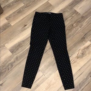 The Limited polka dot dress ankle pants